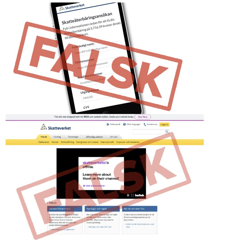 Foto: Skärmavbild Skatteverket.se Foto: Skärmavbild Skatteverket.se